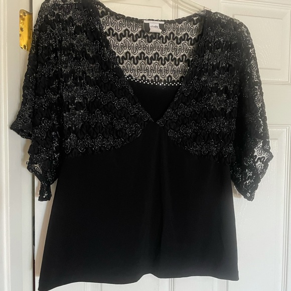 Fashion Bug retro glitz top - Picture 15 of 15